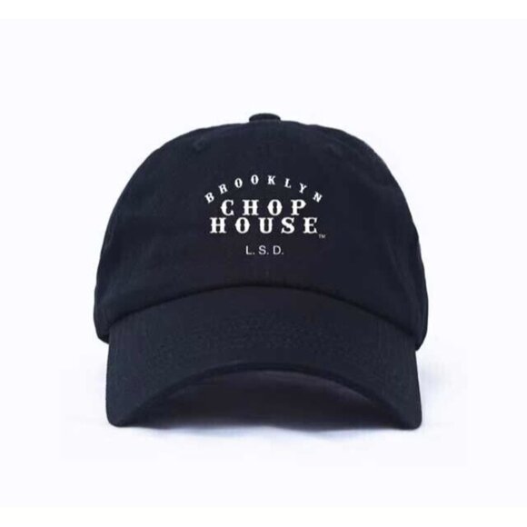 Brooklyn Chop House‎ Baseball Cap Adjustable Color Black - Picture 1 of 4